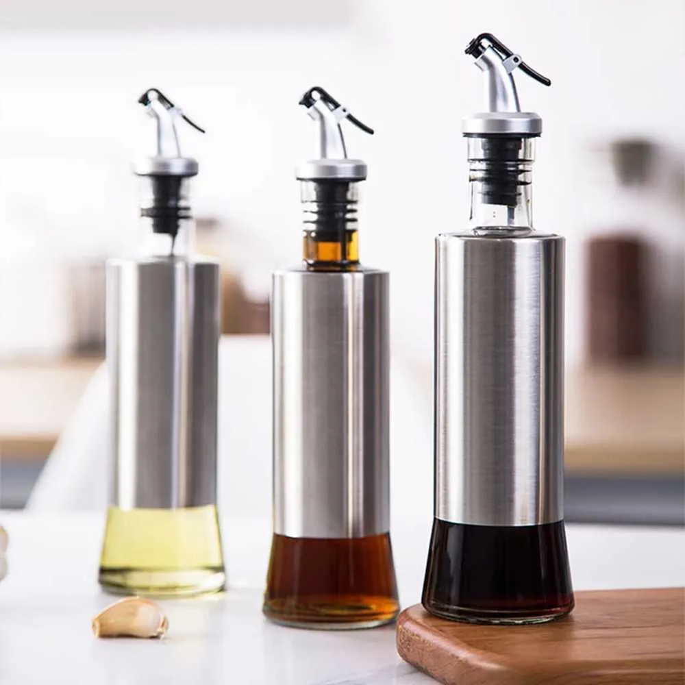 Cocina - BOTELLA DE METAL PARA ACEITE DE 350ML