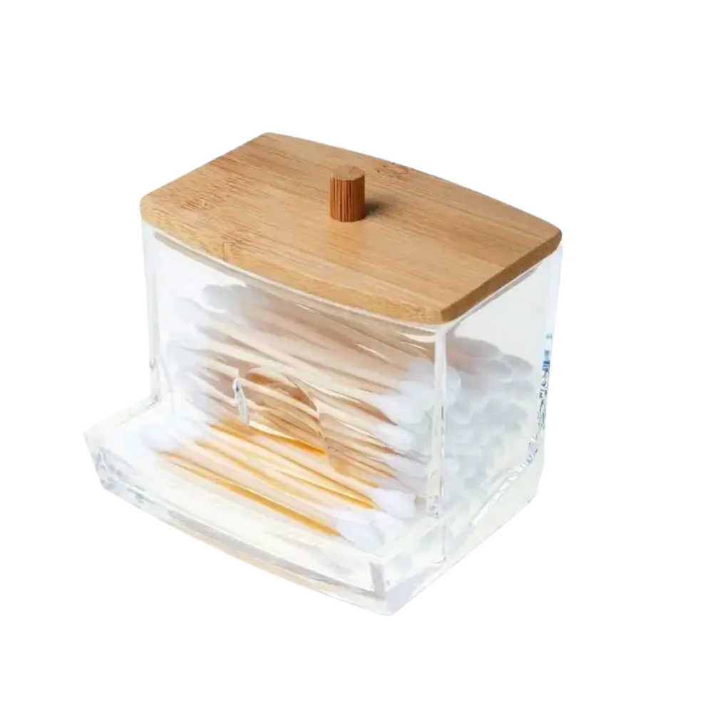 Baño - ORGANIZADOR CUADRADO PARA HISOPOS