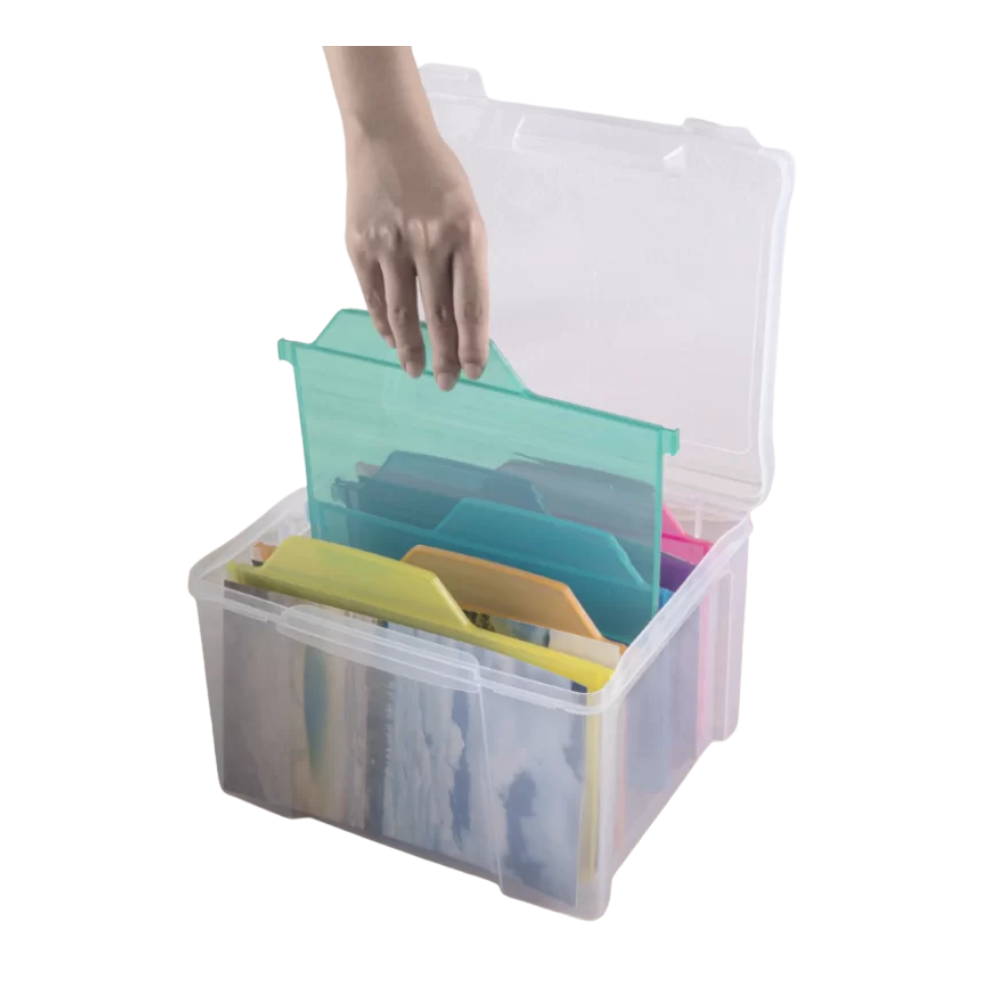 Manualidades - Caja Organizadora de Tarjetas con Separadores | Ordena Fácilmente