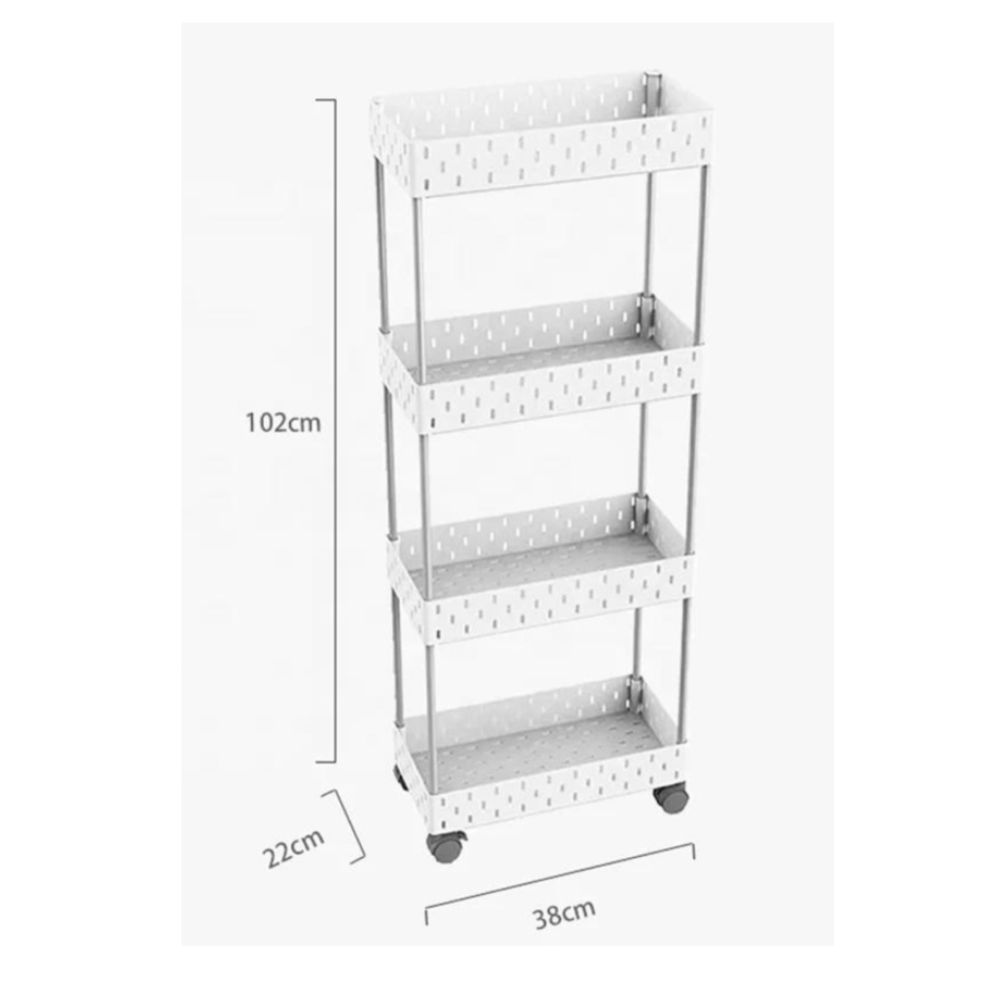 Clipboard - Trolly de 3 o 4 niveles sin accesorios