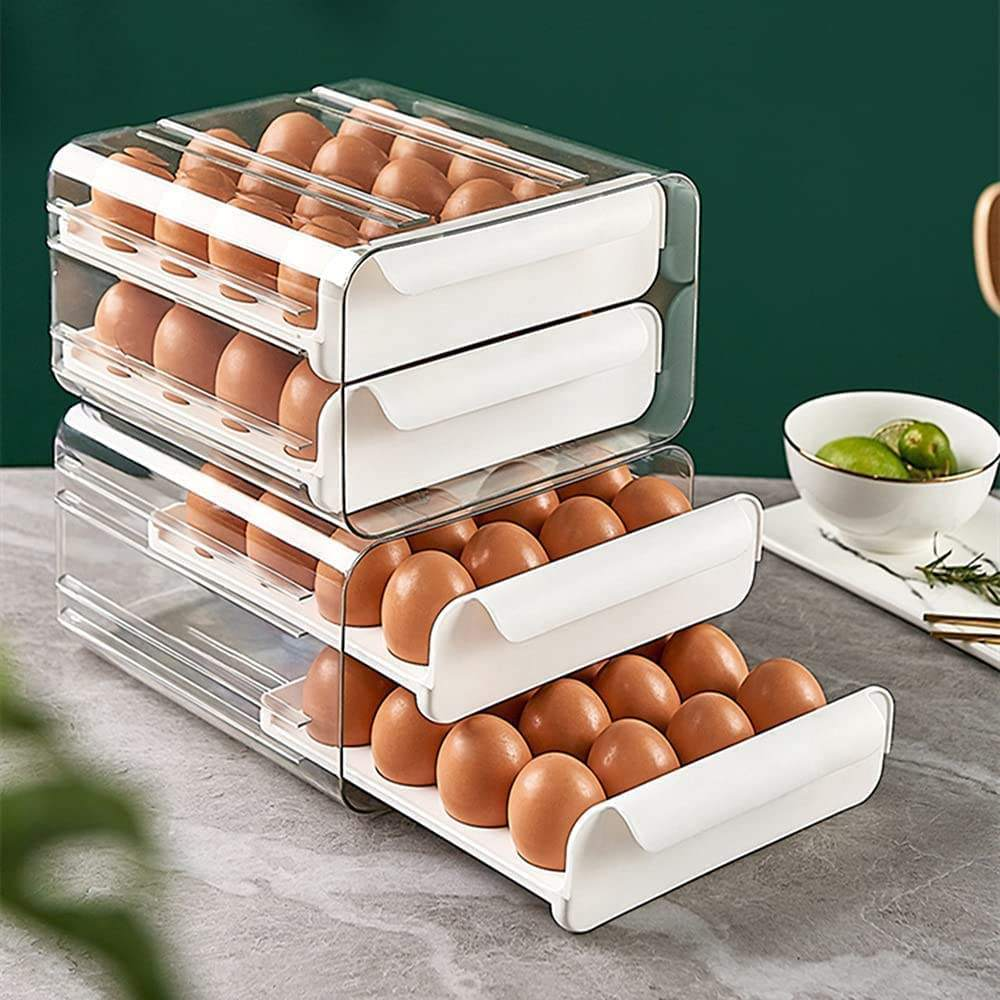 Cocina - Huevera de Gavetas para 32 Huevos