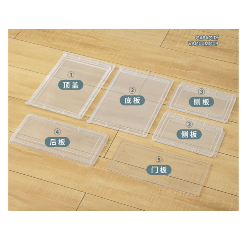 Closet - Caja para Zapatos Alta Transparente Unidad