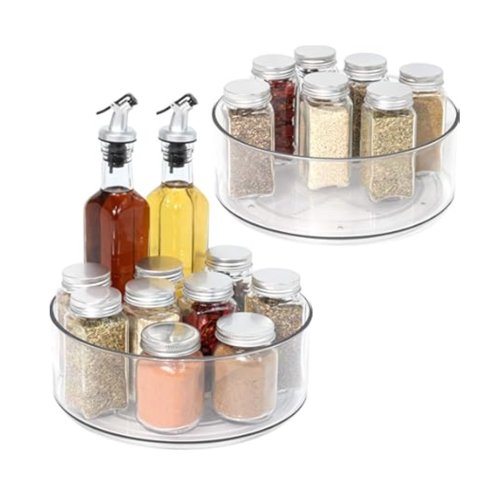 Acrilico - Giratorio alto transparente