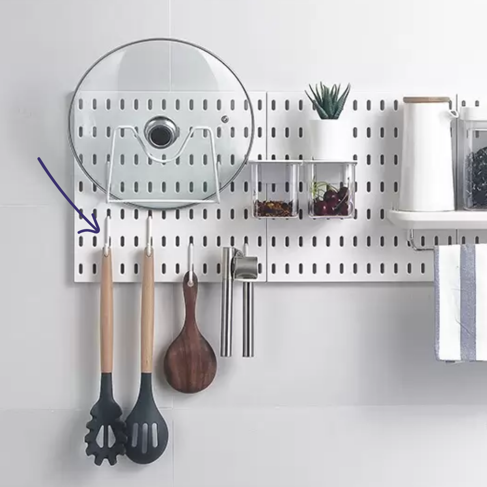 Clipboard - Ganchos tipo D para clipboard