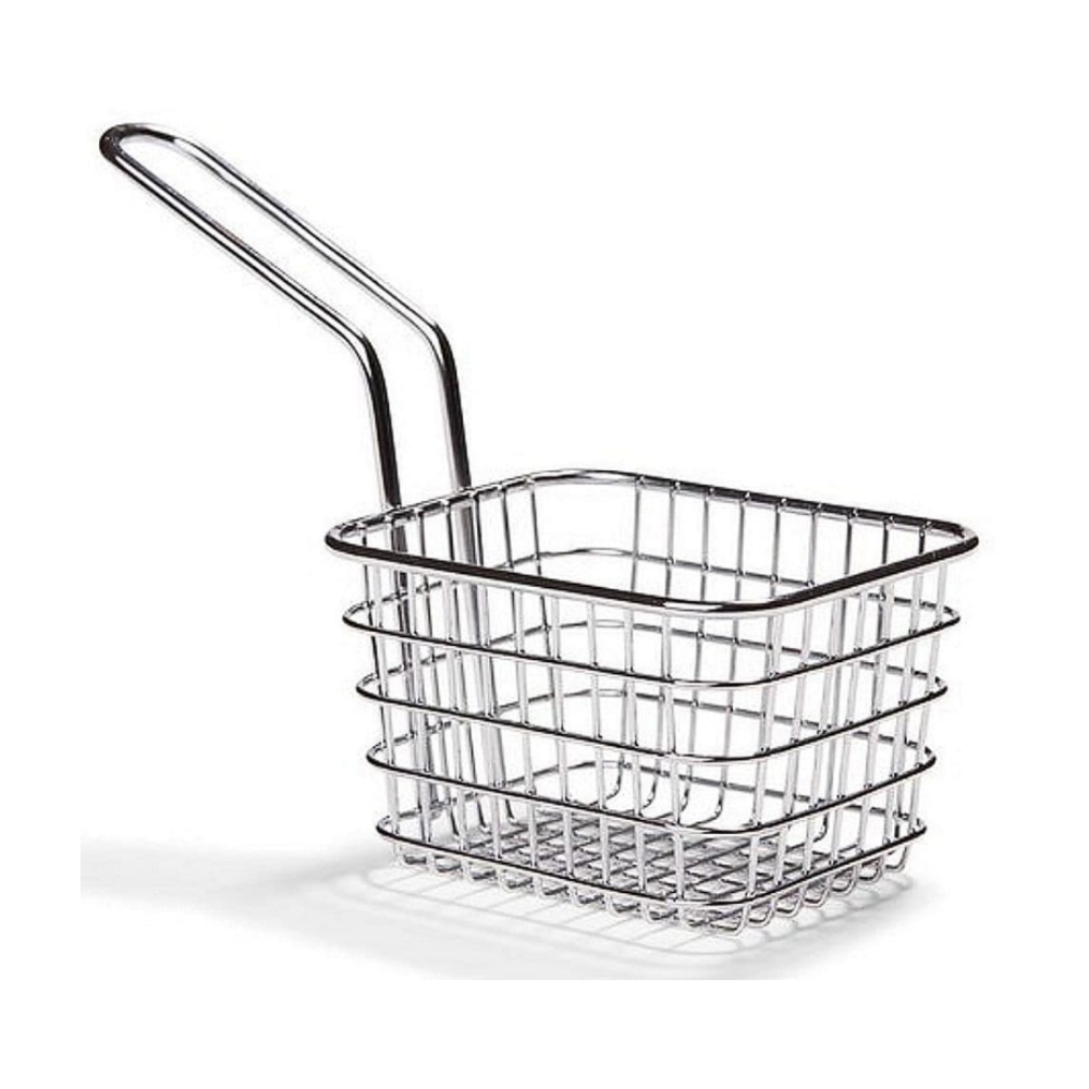 Mesa - Canasta para Papas Fritas Tipo Freidora,  ideal para preentar tus papas en porcio, Decora tu mesa.