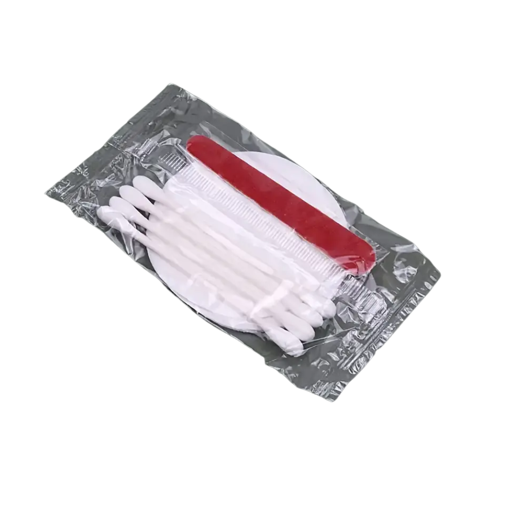 Kit Emergencia -Set Belleza - Hisopo,  Algodón y Lima
