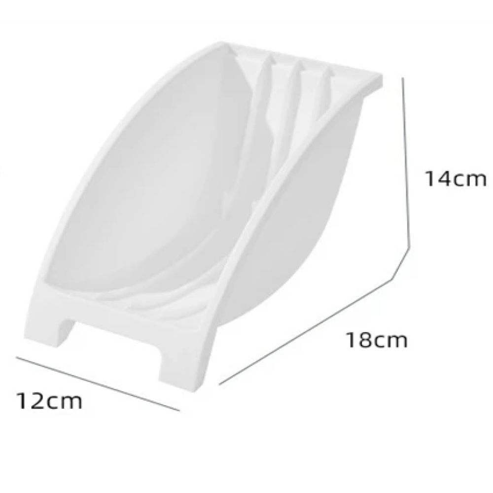 Diseño Vertical: Organiza tus platos de forma vertical, aprovechando al máximo el espacio en tu cocina.
