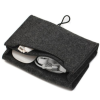 Estuche de Felpa Gris Oscuro - Imagen 3