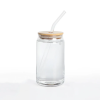Frasco De Vidrio Con Pajilla De Plastico - Imagen 2