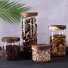 Envase De Vidrio Con Tapa de Madera