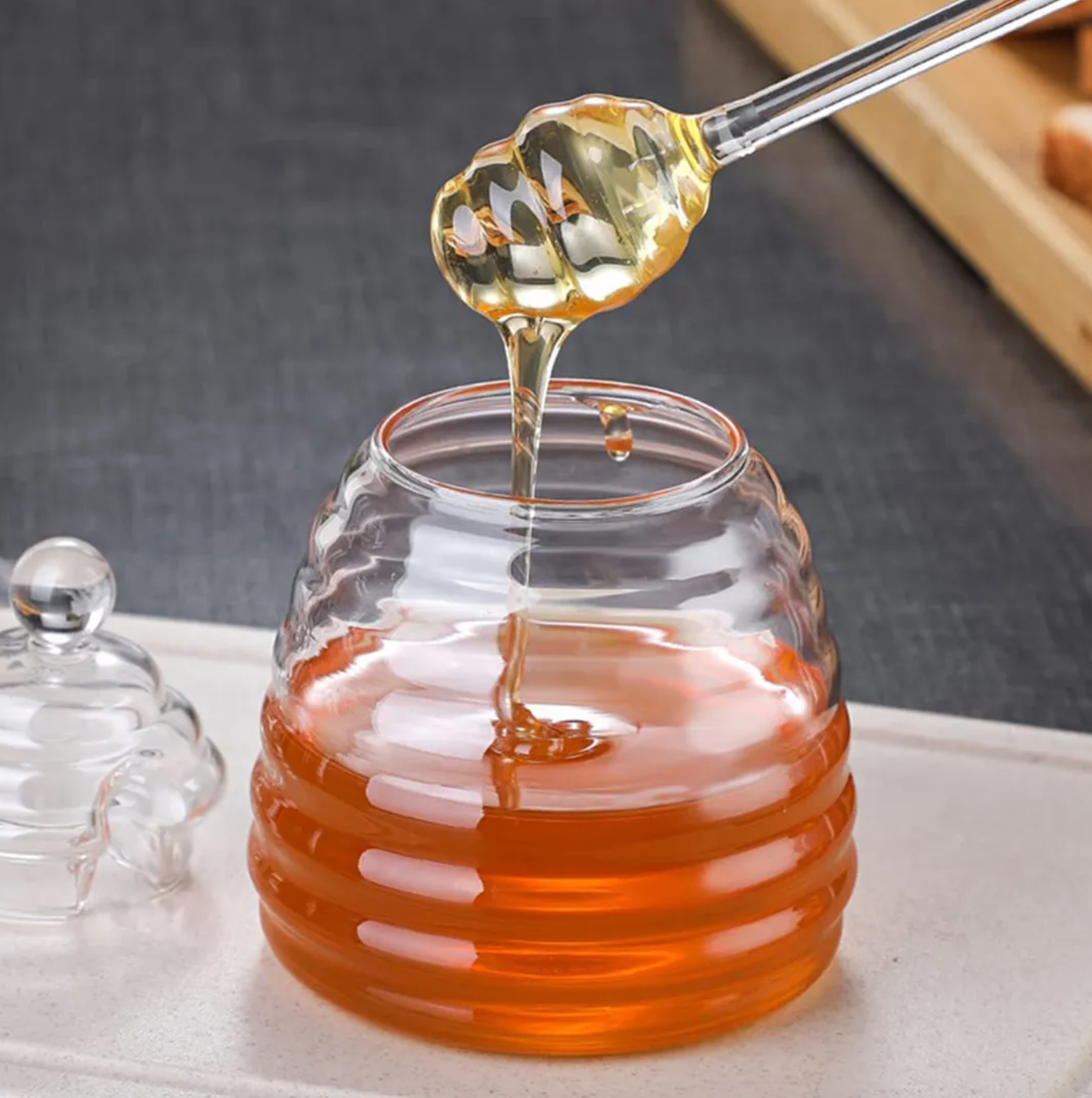 Dispensador de miel y jarabe Delicia