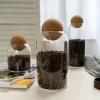 Frasco De Vidrio Con Bola de Corcho - Imagen 4