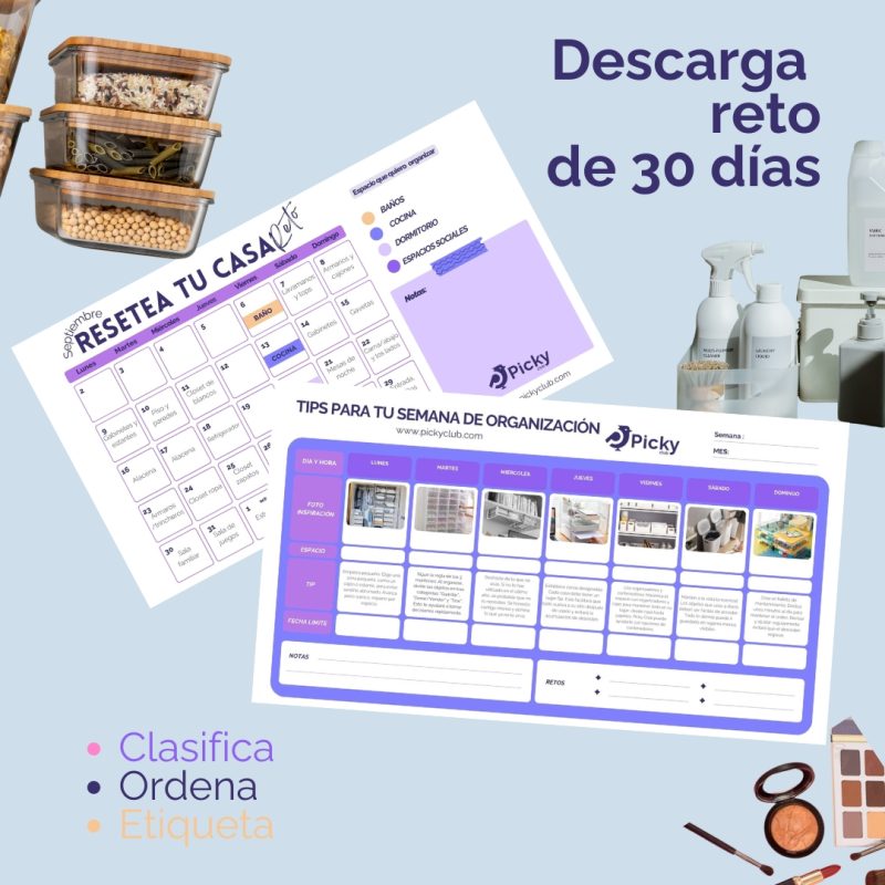 Reto de 30 Días Resetea tu Casa