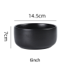 Bowl de cerámica Black 6 pulg - Imagen 2