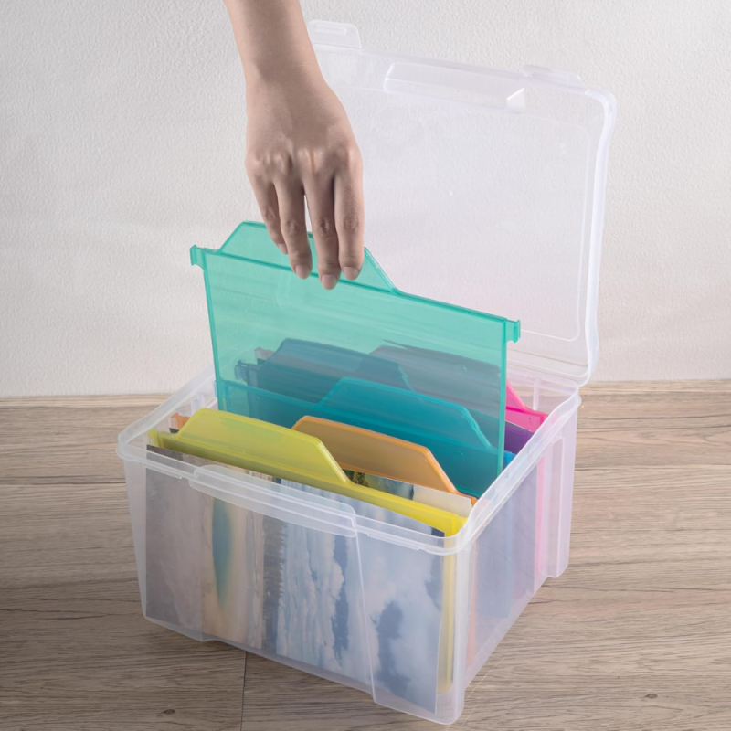 Caja Organizadora de Tarjetas con Separadores | Ordena Fácilmente - Imagen 3
