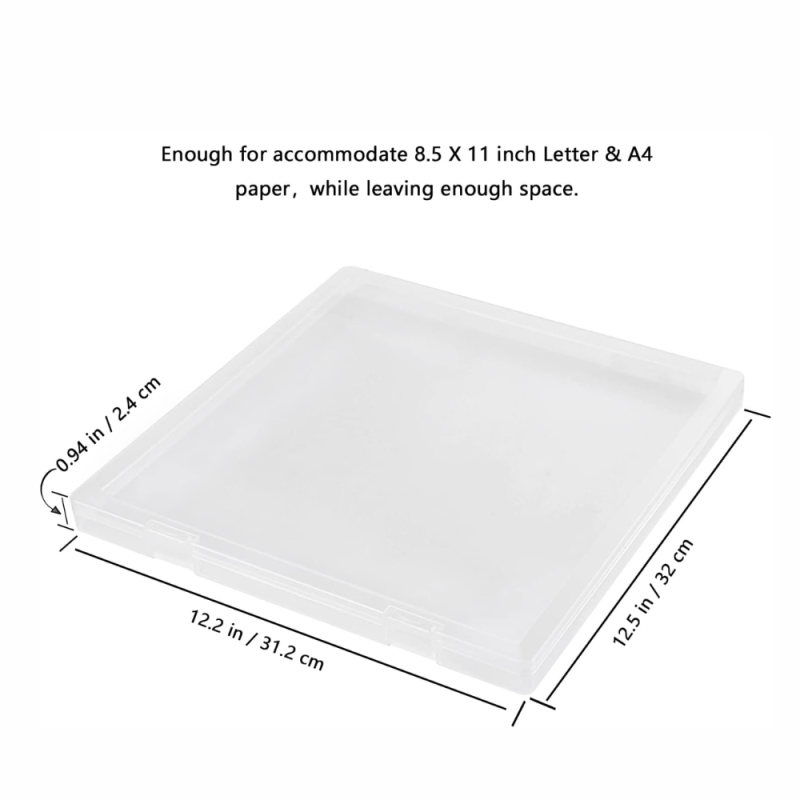 Caja de Almacenamiento para Scrapbooking y Manualidades delgada - Imagen 3