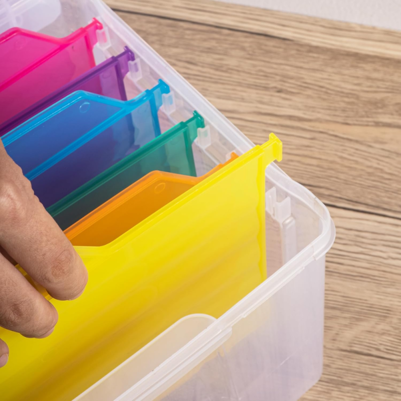 Caja Organizadora de Tarjetas con Separadores | Ordena Fácilmente - Imagen 4