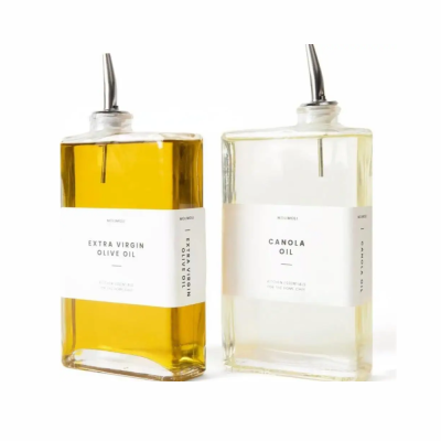 Botella Dispensadora de Aceite o Vinagre – Diseño Minimalista y Elegante