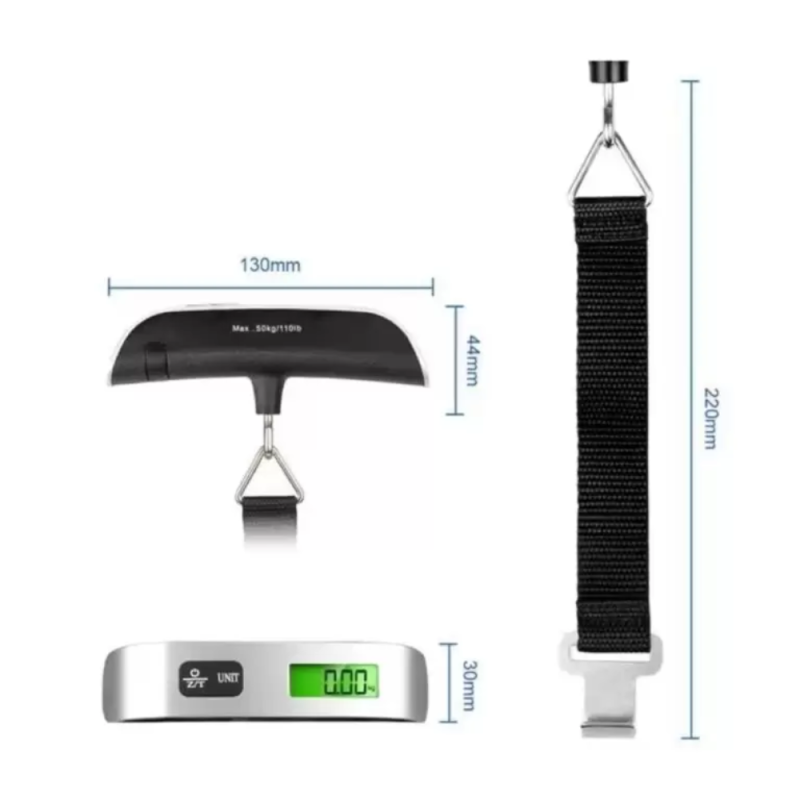 Báscula Digital Portátil para Equipaje – Hasta 50 kg - Imagen 3