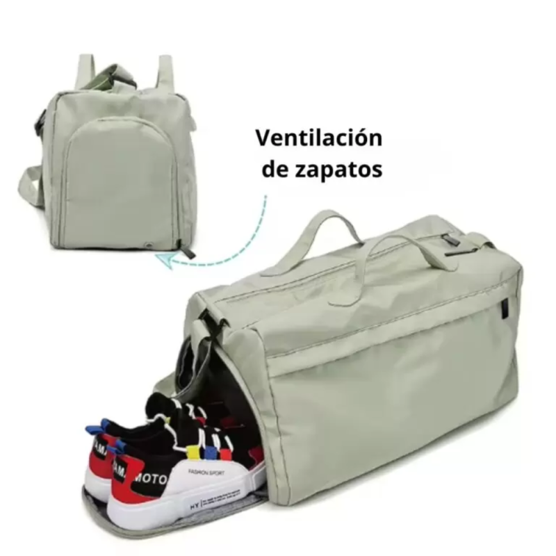 Bolso Multiusos Kulainn Fitness – Con Compartimiento Impermeable - Imagen 2