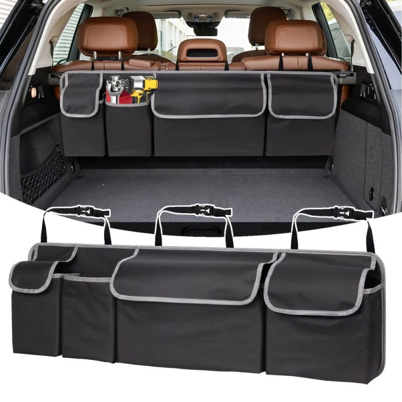 Organizador de asiento de carro con bolsillos